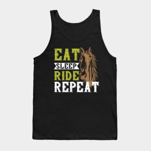 Eat Sleep Ride Repeat Tank Top